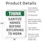 Signmission Safety Culture Sign, 18 in Width, Aluminum, Rectangle OS-2PACK-TS-A-1824-V-11909 - alternate 7